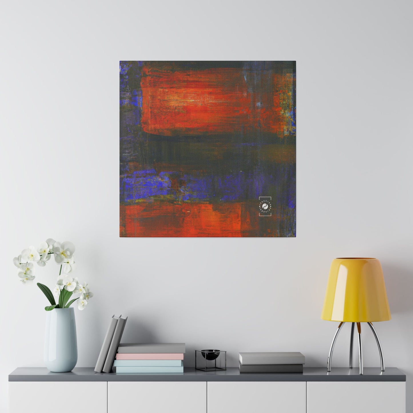 "Chromatic Reverie" - Art Print Canvas - iSquaredYoga