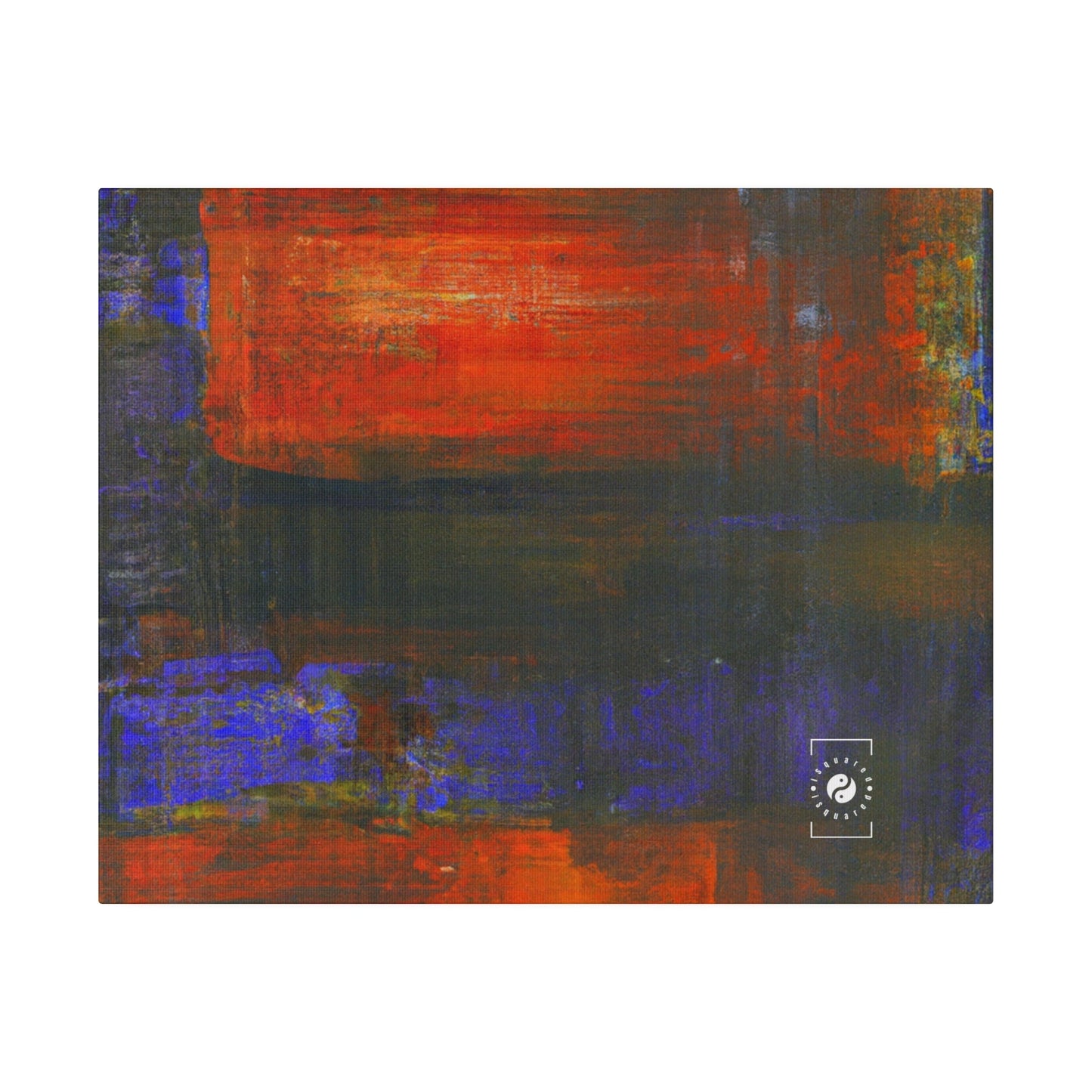 "Chromatic Reverie" - Art Print Canvas - iSquaredYoga