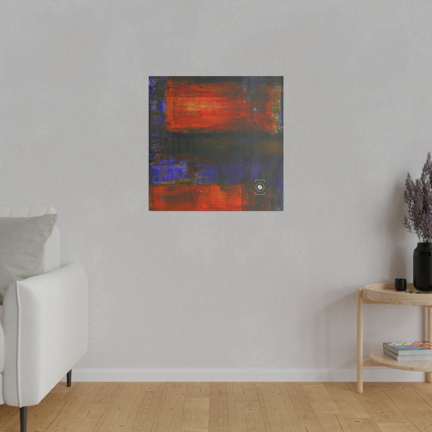 "Chromatic Reverie" - Art Print Canvas - iSquaredYoga