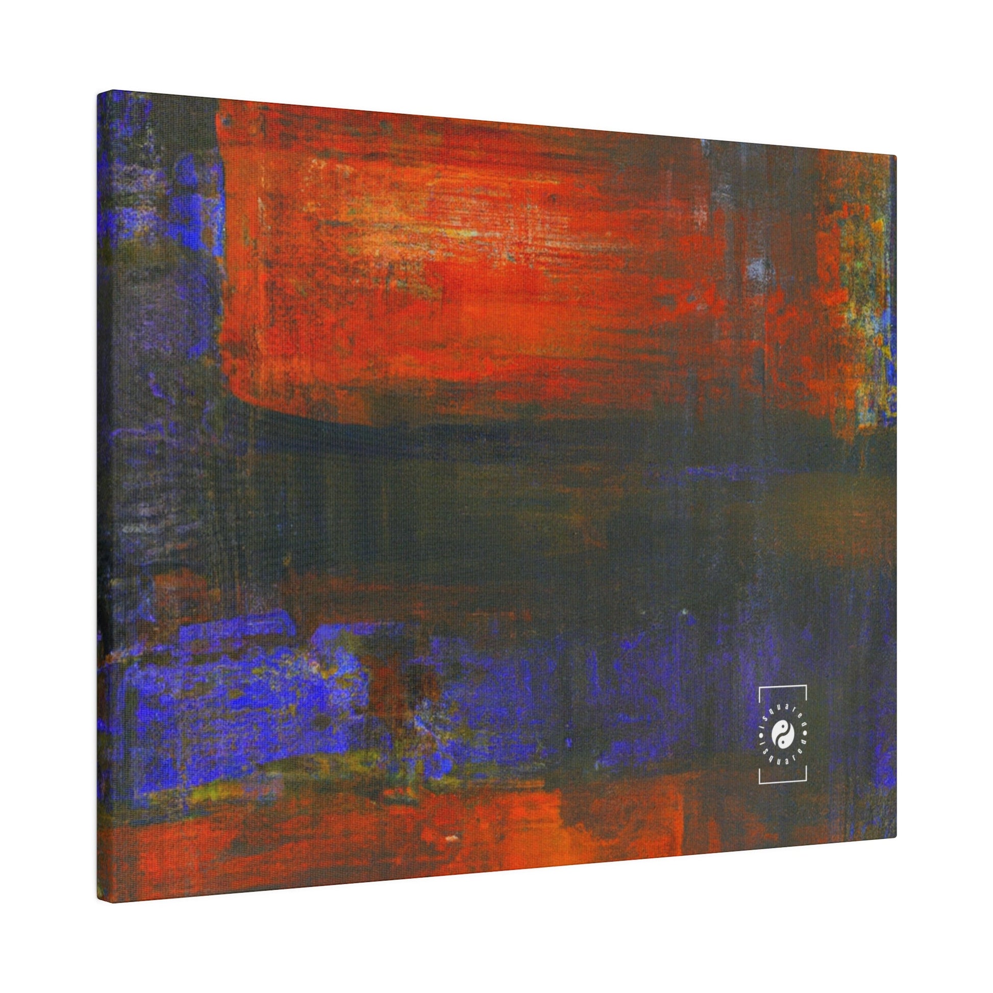 "Chromatic Reverie" - Art Print Canvas - iSquaredYoga