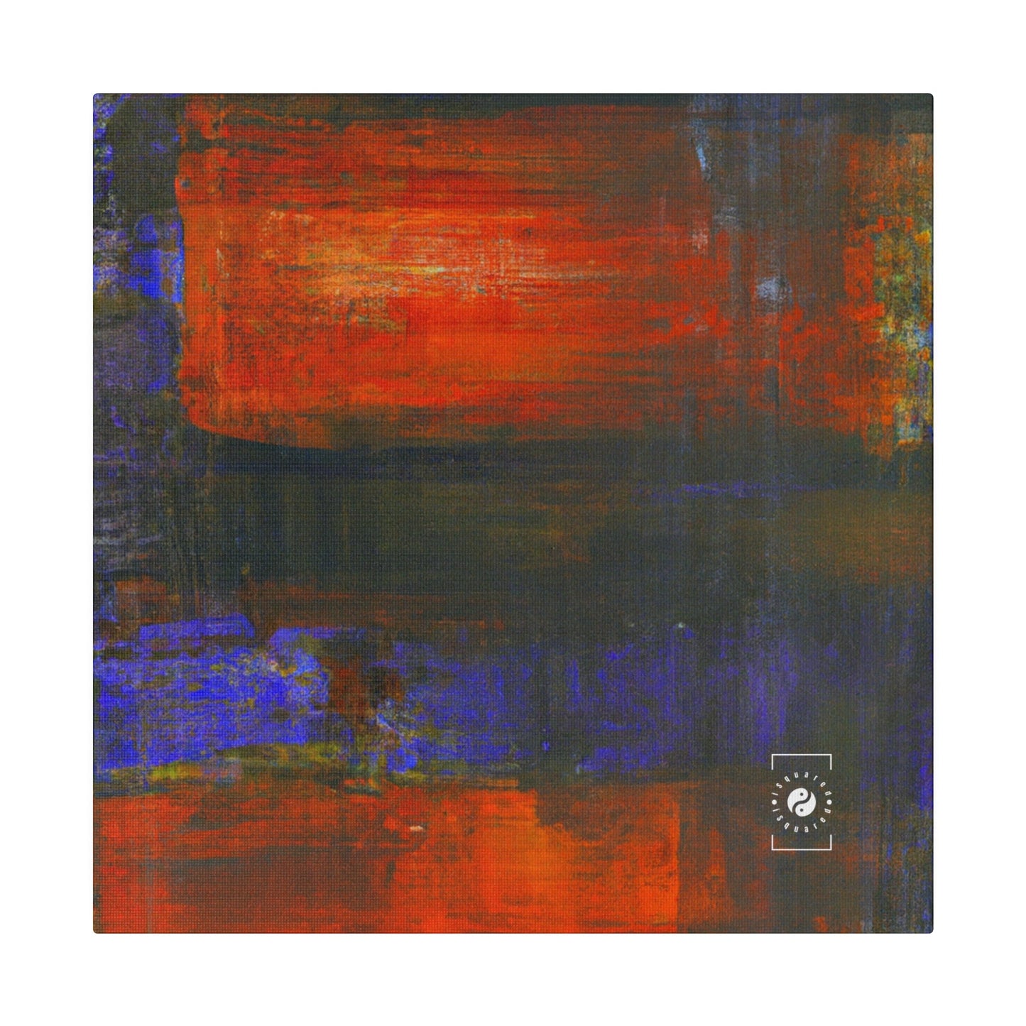 "Chromatic Reverie" - Art Print Canvas - iSquaredYoga