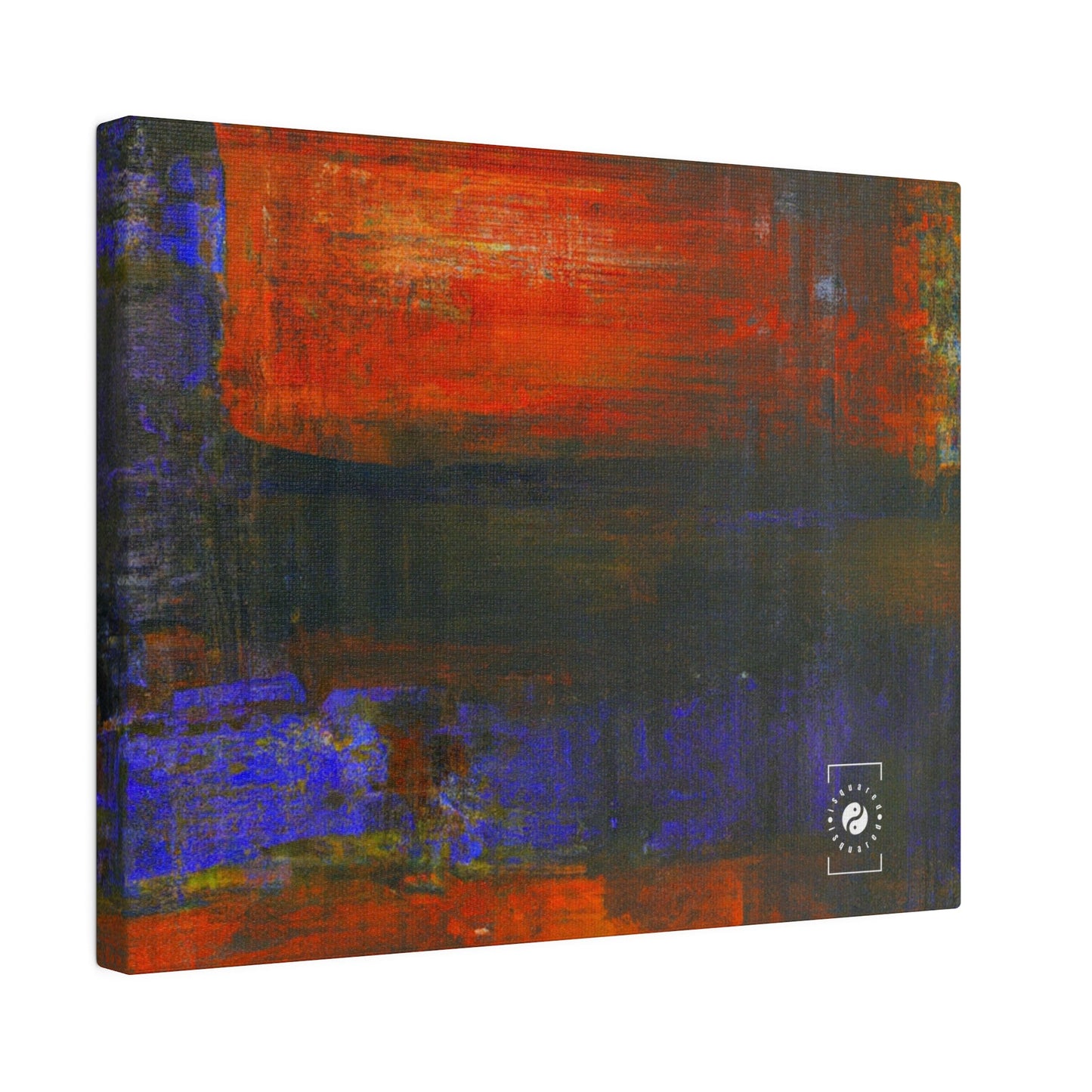 "Chromatic Reverie" - Art Print Canvas - iSquaredYoga