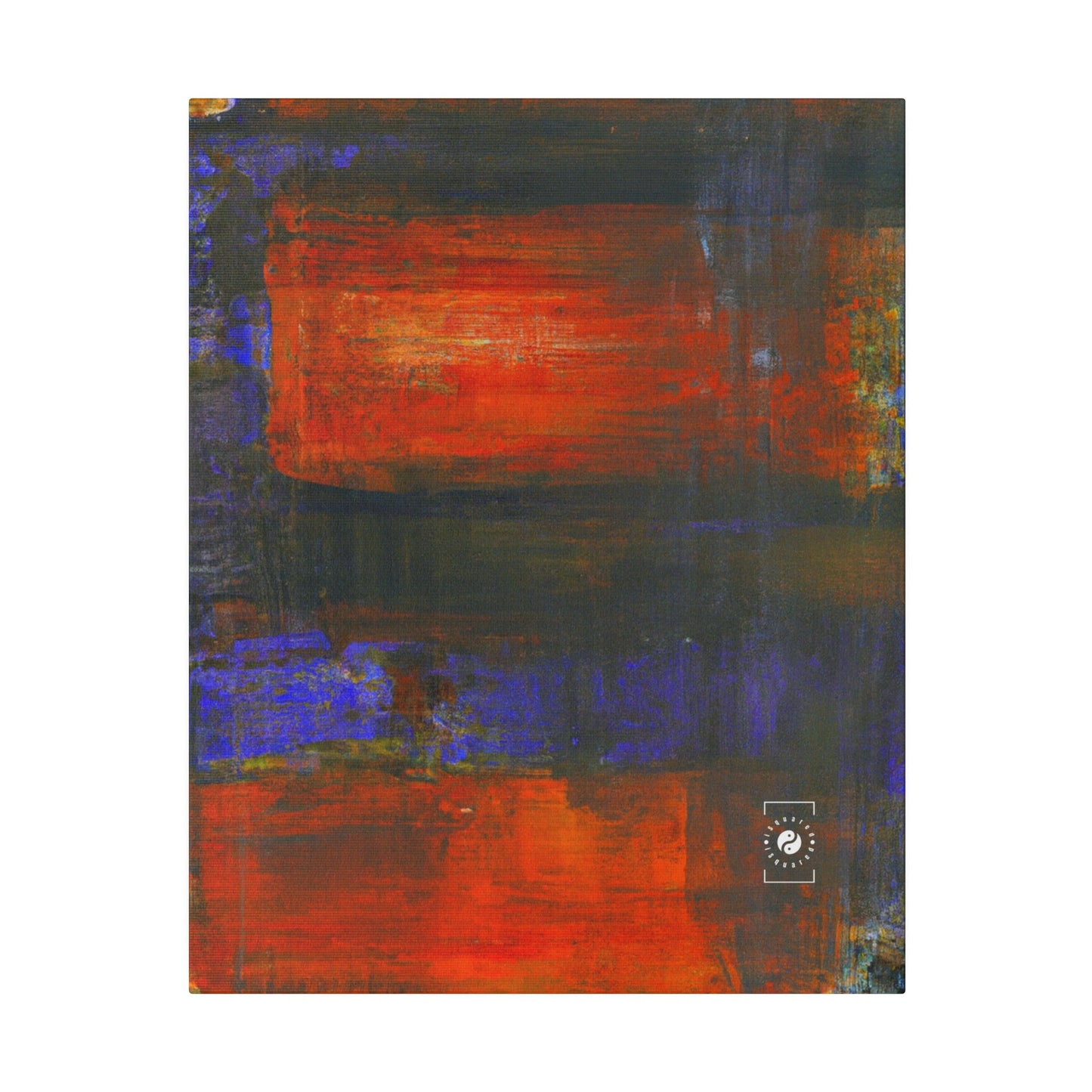 "Chromatic Reverie" - Art Print Canvas - iSquaredYoga