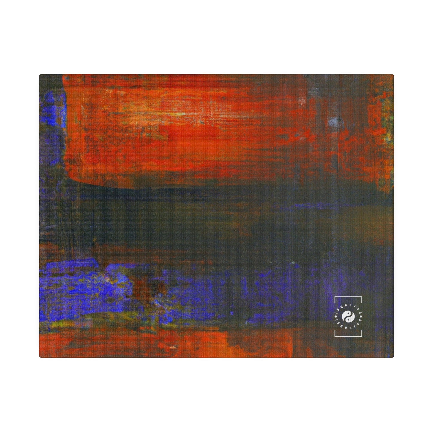 "Chromatic Reverie" - Art Print Canvas - iSquaredYoga