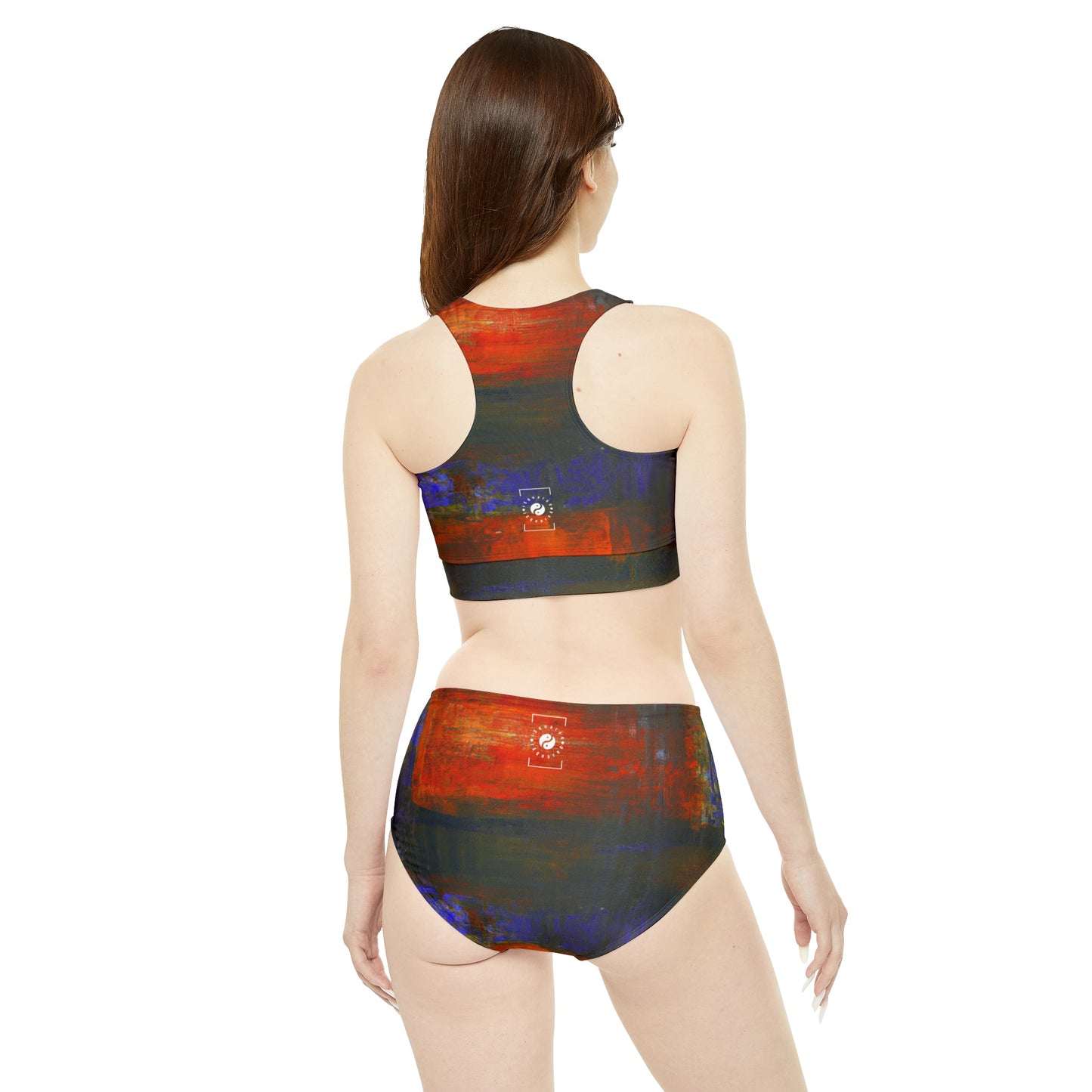 "Chromatic Reverie" - Hot Yoga Bikini Set - iSquaredYoga