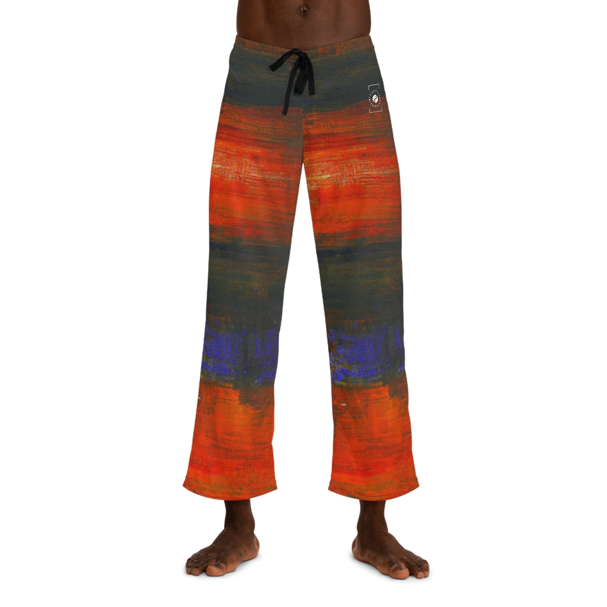 "Chromatic Reverie" - men's Lounge Pants - iSquaredYoga