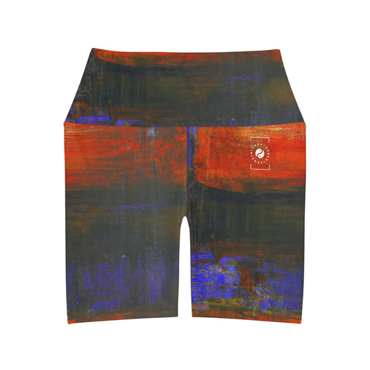 "Chromatic Reverie" - shorts - iSquaredYoga