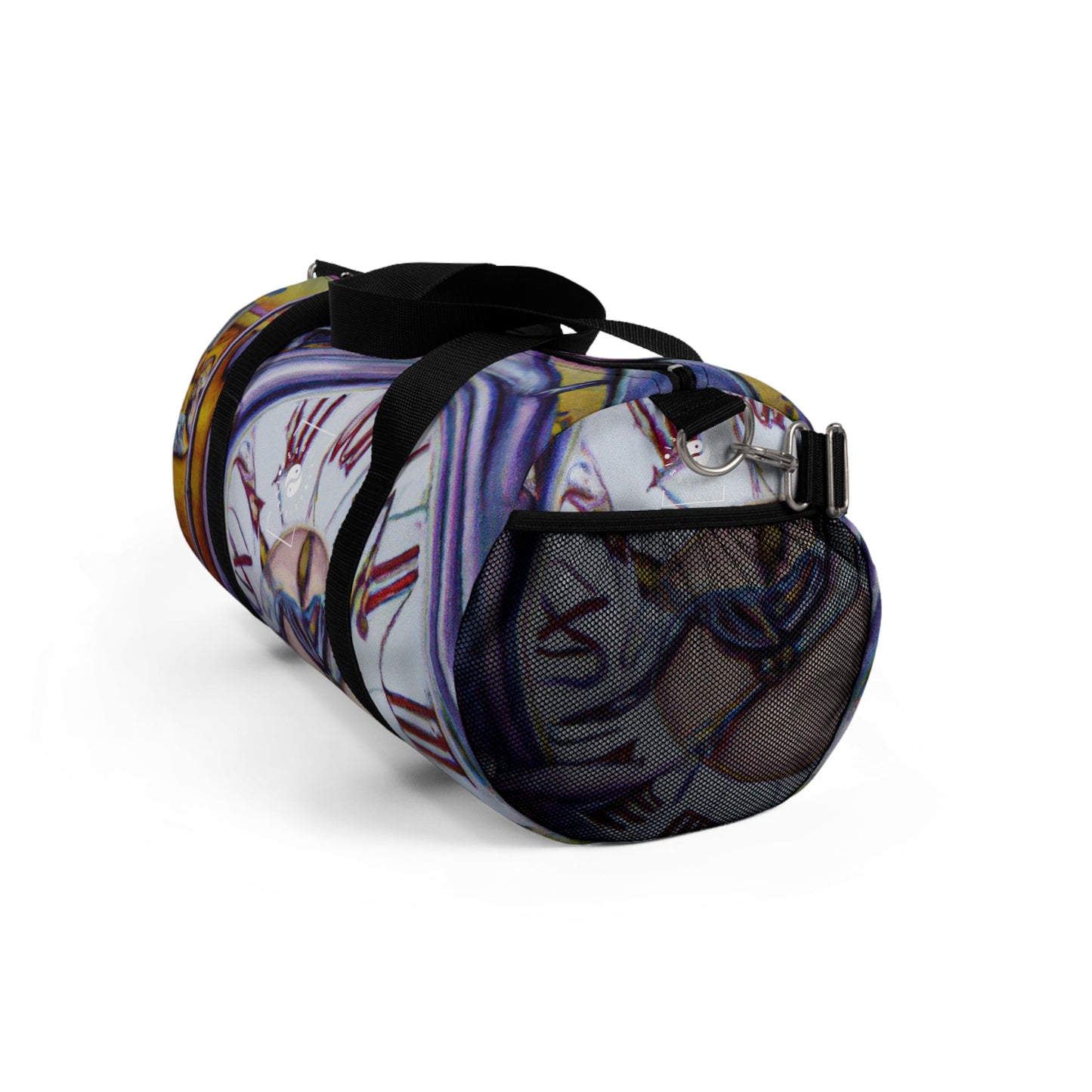 "Chrono Illusionist's Liquid Riddle" - Duffle Bag - iSquaredYoga