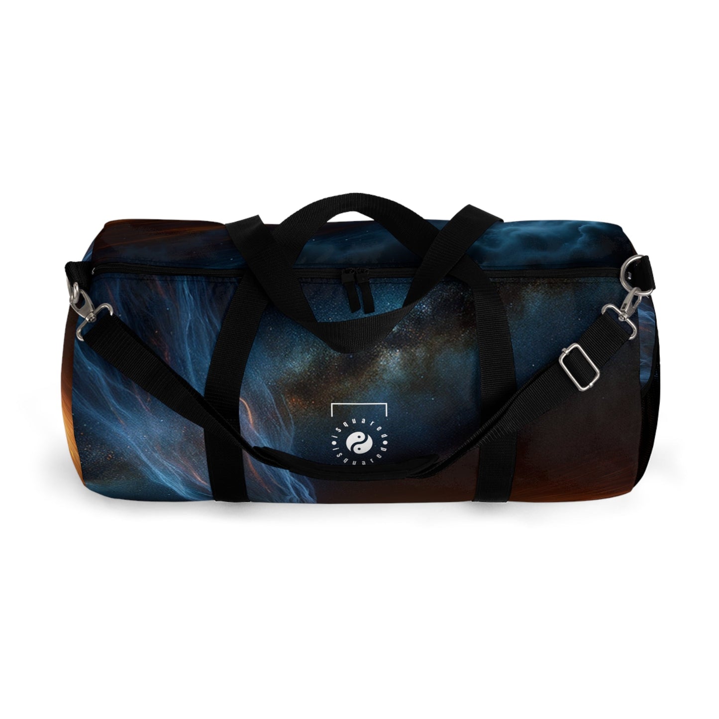 "Discs of Illumination: Black Hole Reverie" - Duffle Bag - iSquaredYoga