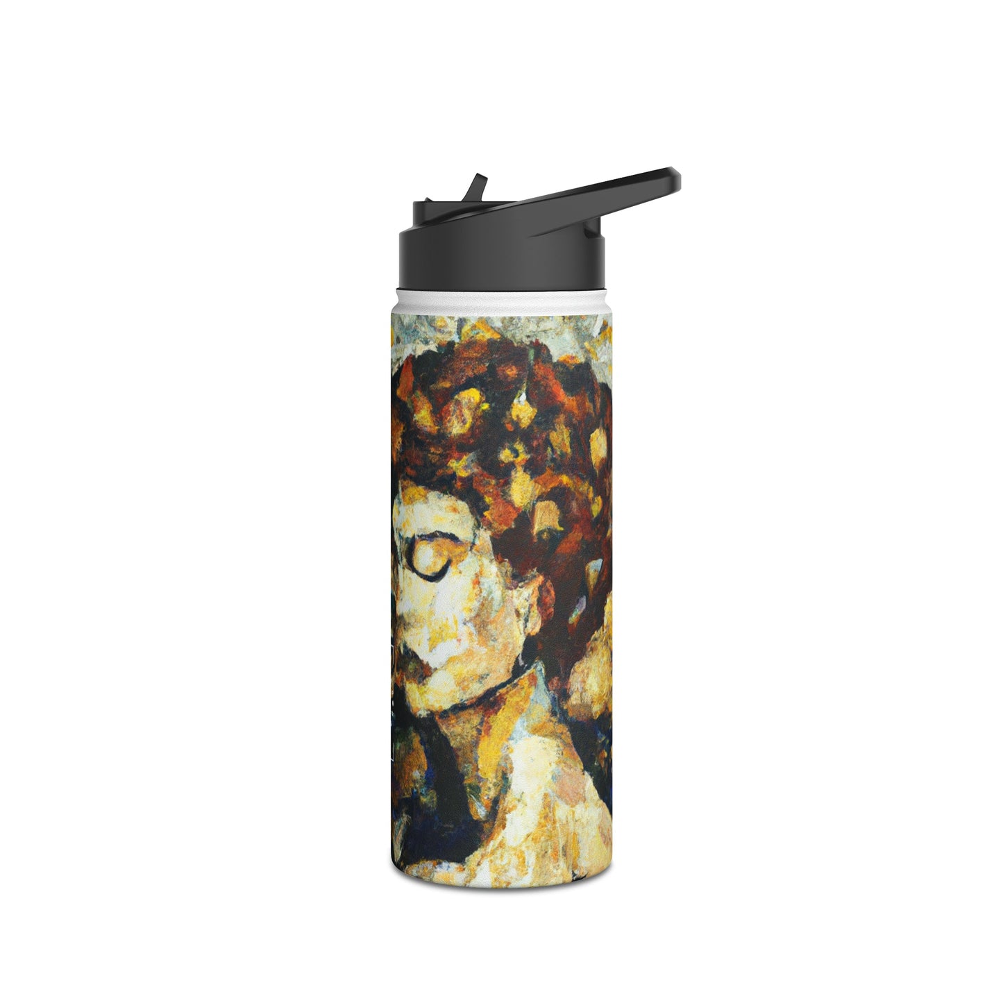 "Embracing Chromatics" - Water Bottle - iSquaredYoga