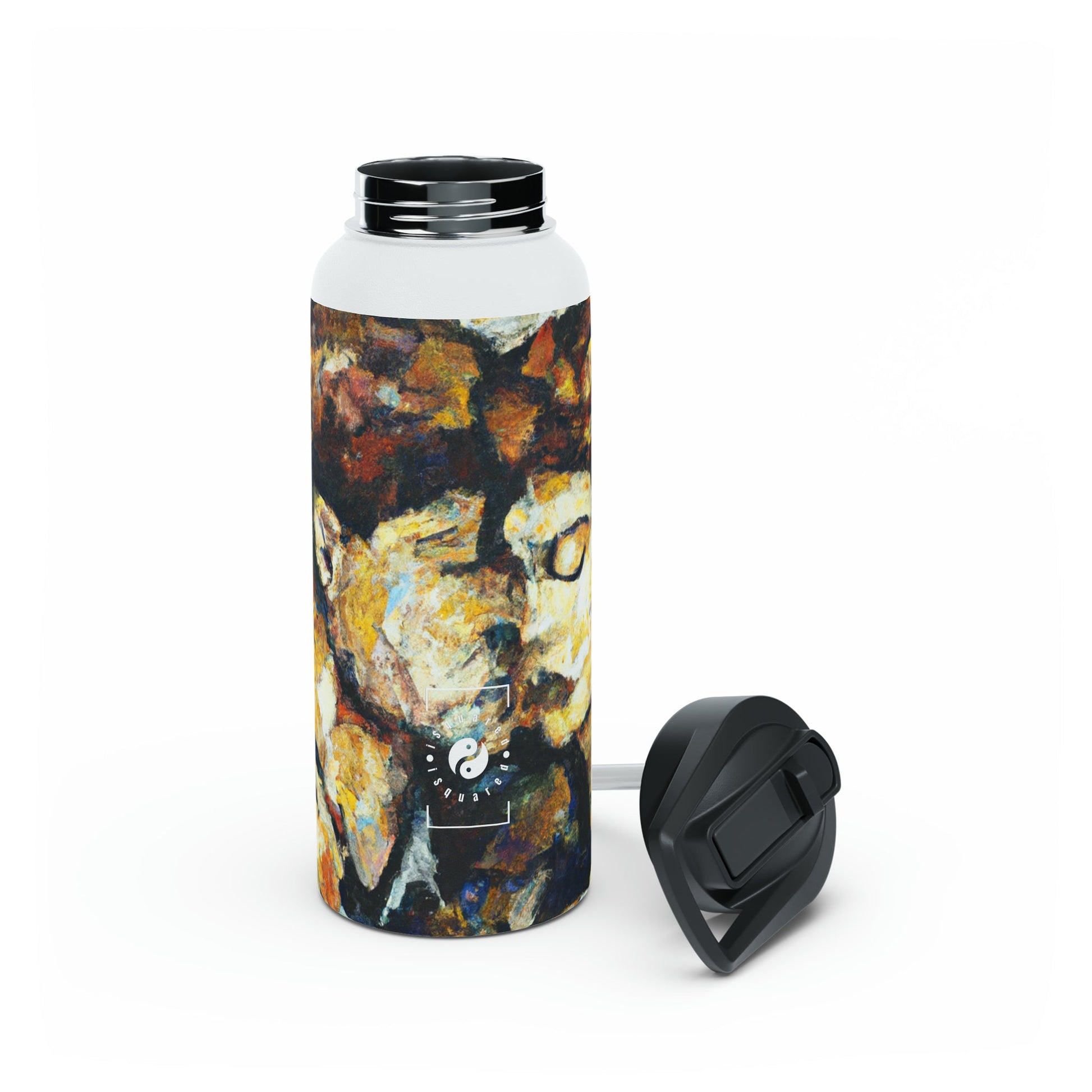 "Embracing Chromatics" - Water Bottle - iSquaredYoga